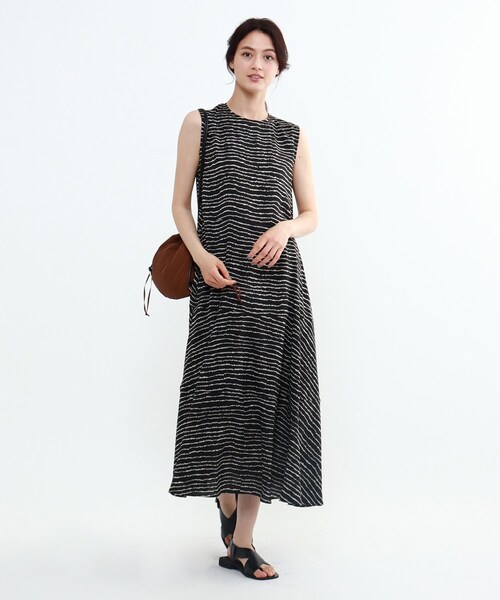 セール Indivi インディヴィ のワンピース L ドットボーダープリントワンピース 127 21 01 をセール価格で購入できます Indivi L ドットボーダープリントワンピース ワンピース Indivi インディヴィ のファッション オンラインストア純正品