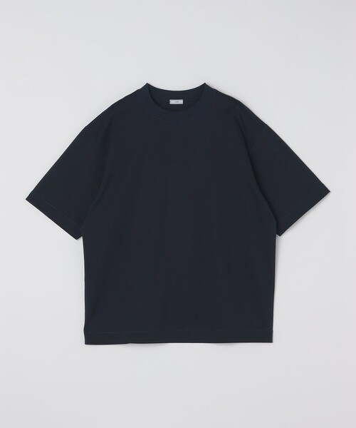 SHIPS(シップス)の「SHIPS: クルーネック ハイゲージ ダンボールニットTシャツ ライト(Tシャツ/カットソー・メンズ・ブラック/オフホワイト/オリーブ/ネイビー/ホワイト/グリーン/ダークブルー/ライトブルー/ライトグレー/スカイブルー/コバルトブルー/ブラウン/ライトグリーン/オレンジ/チャコールグレー/ラベンダー/ダークブラウン/グレー/ブルー系その他/ロイヤルブルー・SMALL/MEDIUM/LARGE/X-LARGE)」の18枚目の写真