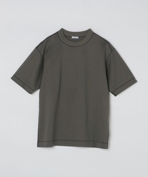 SHIPS: クルーネック ハイゲージ ダンボールニットTシャツ ライト