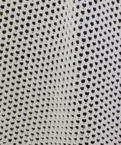 MADEMOISELLE ROPE'（マドモアゼル ロペ）の「【秋まで使える】メッシュオーバーTシャツ（Tシャツ/カットソー・レディース・ベージュ/オフホワイト・38）」の10枚目の写真