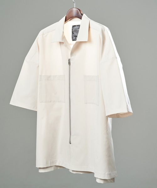 JUNRED（ジュンレッド）の「KEI&JUNRedセットアップ（シャツ/ブラウス・メンズ・ホワイト/ブラック・X-SMALL/LL/S/M/L）」の12枚目の写真