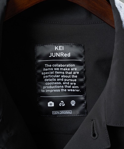 JUNRED（ジュンレッド）の「KEI&JUNRedセットアップ（シャツ/ブラウス・メンズ・ホワイト/ブラック・X-SMALL/LL/S/M/L）」の21枚目の写真