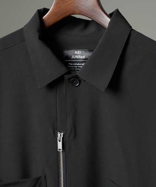 JUNRED（ジュンレッド）の「KEI&JUNRedセットアップ（シャツ/ブラウス・メンズ・ホワイト/ブラック・X-SMALL/LL/S/M/L）」の22枚目の写真