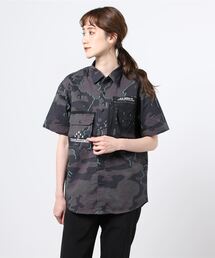 AVIREX | AVIREX/アヴィレックス フューチャー カモフラージュ コンビネーション シャツ/ SS FUTURE CAMOUFALAGE COMBINATION SHIRTS(シャツ/ブラウス)