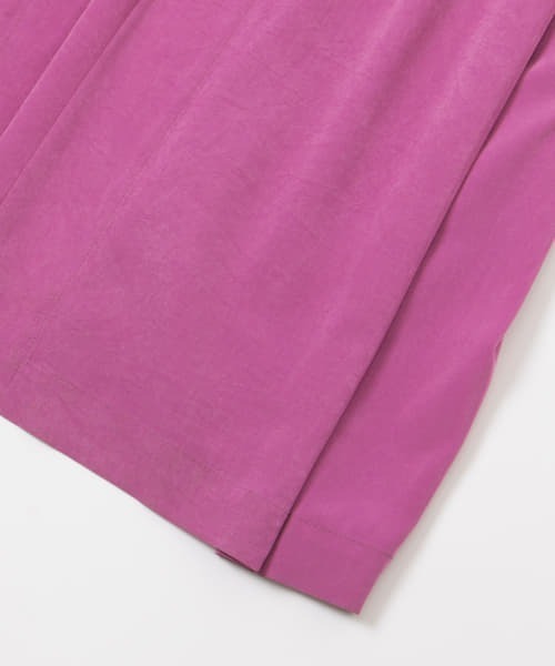 MAISON EUREKA（メゾンエウレカ）の「MAISON EUREKA　RETRO MAXI CHINA BLOUSE（シャツ/ブラウス・レディース・チャコールグレー/ピンク・FREE）」の16枚目の写真