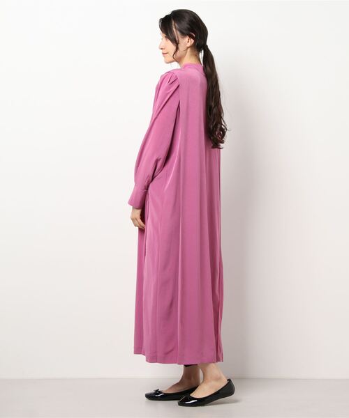 メゾンエウレカ MAISON EUREK RETRO MAXI CHINA BLOUSE チャイナロングシャツ 310 ベージュ サイズ：Free MAISON EUREK(メゾンエウレカ) RETRO MAXI CHINA BLOUSEチャイナ