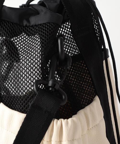 FREDRIK PACKERS(フレドリックパッカーズ)の「【別注】<FREDRIK PACKERS (フレドリックパッカーズ) >ECL DST 2WAY バッグ(ショルダーバッグ・レディース・ブラック/オフホワイト・FREE)」の5枚目の写真
