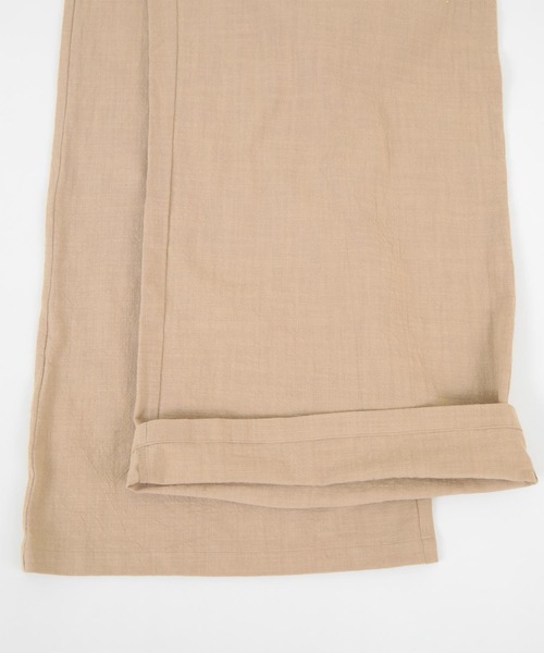 titivate(ティティベイト)の「ワイドシルエットノースリーブオールインワン(つなぎ/オールインワン・レディース・ベージュ/ネイビー/ダークオレンジ・S/M/L/PS(XS-S))」の9枚目の写真