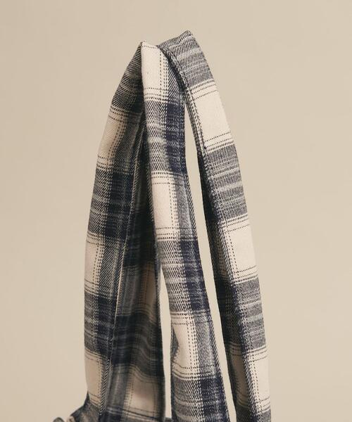 BEAUTY&YOUTH UNITED ARROWS(ビューティーアンドユースユナイテッドアローズ)の「BY オンブレチェック ポータブルトートバッグ ∴(トートバッグ・レディース・ナチュラル/シャーベット/ライム・FREE)」の22枚目の写真