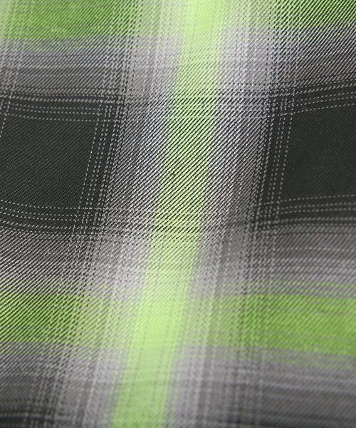 BEAUTY&YOUTH UNITED ARROWS(ビューティーアンドユースユナイテッドアローズ)の「BY オンブレチェック ポータブルトートバッグ ∴(トートバッグ・レディース・ナチュラル/シャーベット/ライム・FREE)」の16枚目の写真