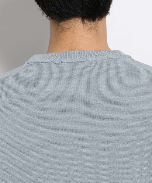 niko and...（ニコアンド）の「ミラノリブスリットイリベスト（ベスト・メンズ・ライトブルー/ブラック/ベージュ/オレンジ・FREE）」の21枚目の写真