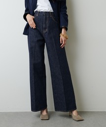 デニムワイドパンツ
