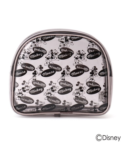 AG by aquagirl(エージーバイアクアガール)の「◆【ディズニー ミッキー&フレンズ】PVCポーチ限定アイテム(ポーチ・レディース・ブラック/ボルドー・00)」の2枚目の写真