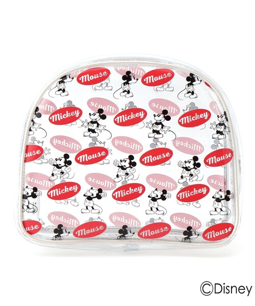 AG by aquagirl(エージーバイアクアガール)の「◆【ディズニー ミッキー&フレンズ】PVCポーチ限定アイテム(ポーチ・レディース・ブラック/ボルドー・00)」の5枚目の写真