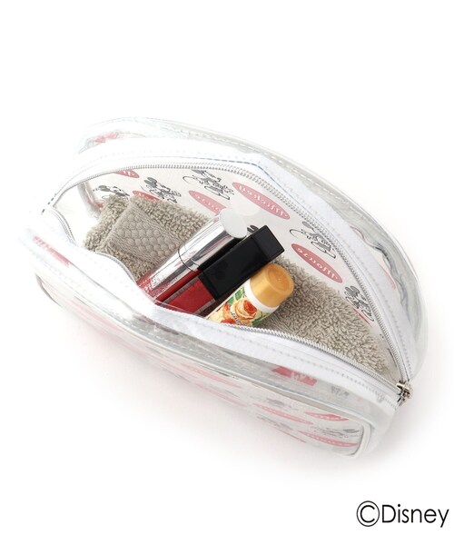 AG by aquagirl(エージーバイアクアガール)の「◆【ディズニー ミッキー&フレンズ】PVCポーチ限定アイテム(ポーチ・レディース・ブラック/ボルドー・00)」の7枚目の写真