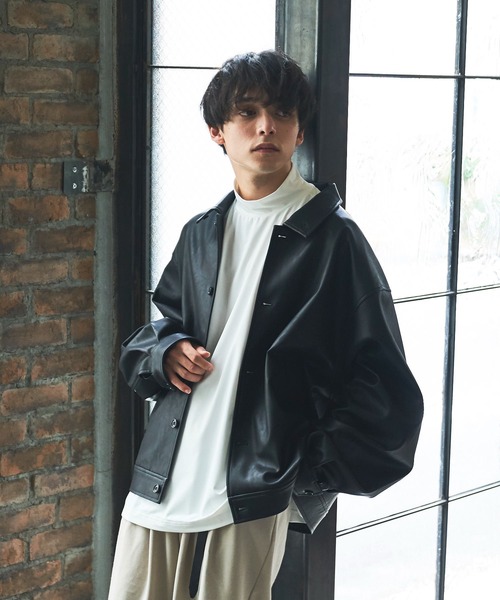 Alpinus(アルピナス)の「Alpinus - mock neck layered long t-shirt/モックネックレイヤードロンT(Tシャツ/カットソー・メンズ・ホワイト/ネイビー/グレイッシュベージュ・SMALL/MEDIUM)」の19枚目の写真