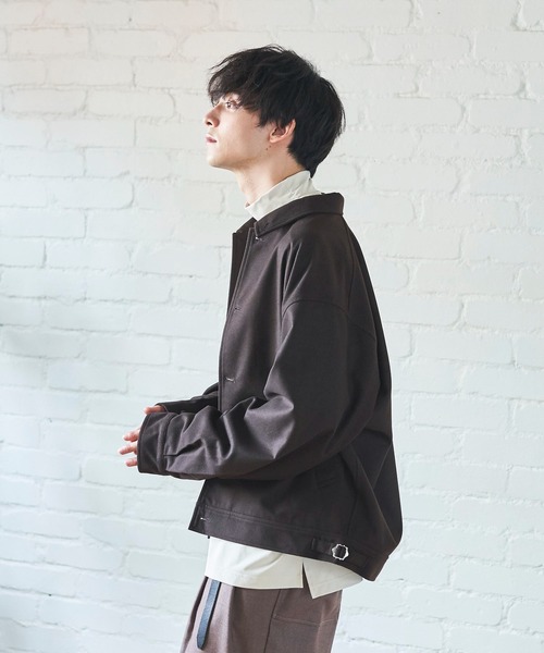 Alpinus(アルピナス)の「Alpinus - mock neck layered long t-shirt/モックネックレイヤードロンT(Tシャツ/カットソー・メンズ・ホワイト/ネイビー/グレイッシュベージュ・SMALL/MEDIUM)」の11枚目の写真