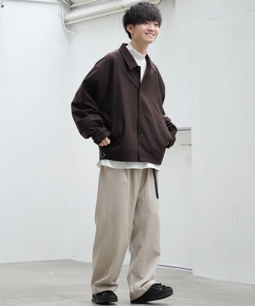 Alpinus(アルピナス)の「Alpinus - mock neck layered long t-shirt/モックネックレイヤードロンT(Tシャツ/カットソー・メンズ・ホワイト/ネイビー/グレイッシュベージュ・SMALL/MEDIUM)」の9枚目の写真