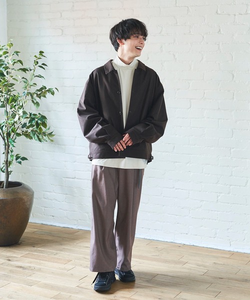 Alpinus(アルピナス)の「Alpinus - mock neck layered long t-shirt/モックネックレイヤードロンT(Tシャツ/カットソー・メンズ・ホワイト/ネイビー/グレイッシュベージュ・SMALL/MEDIUM)」の20枚目の写真