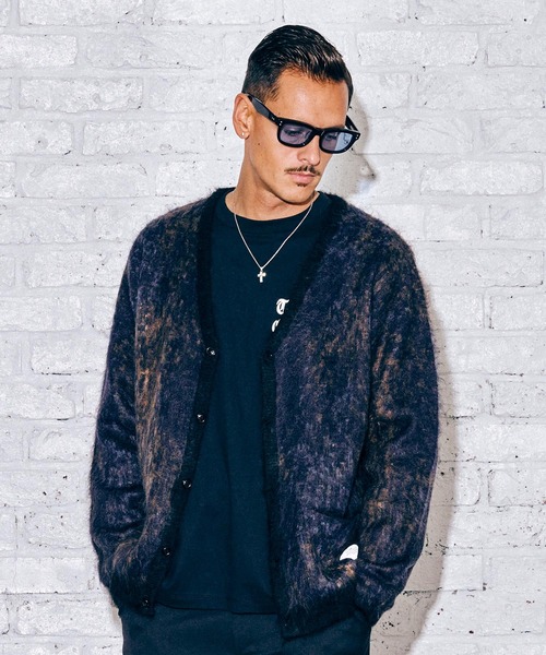 とし THE CRIMIE レオパードモヘアカーディガン CRIMIE（クライミー）の「MOHAIR NOISE LEOPARD KNIT CARDIGAN