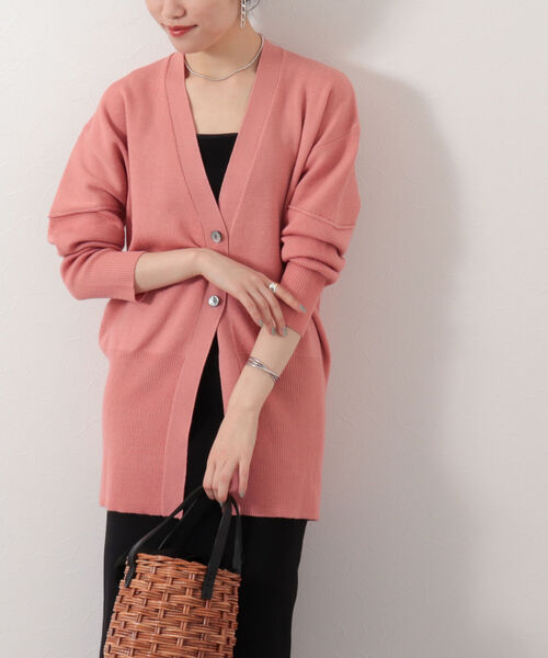 Web限定 ロングカーディガン