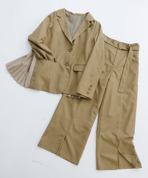 osharewalker（オシャレウォーカー）の「【廃盤】『センタープレスストレートパンツ』（その他パンツ・レディース・ブラック/ベージュ/ピンク・1/2）」の19枚目の写真