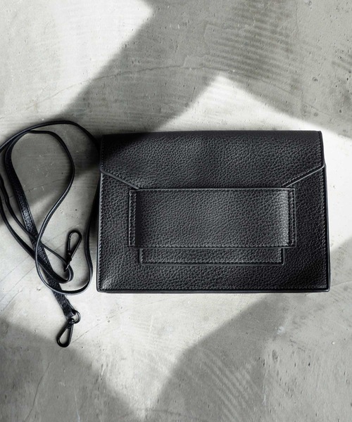 antiqua（アンティカ）の「2wayミニクラッチバッグ（クラッチバッグ・レディース・ブラック・FREE）」の10枚目の写真