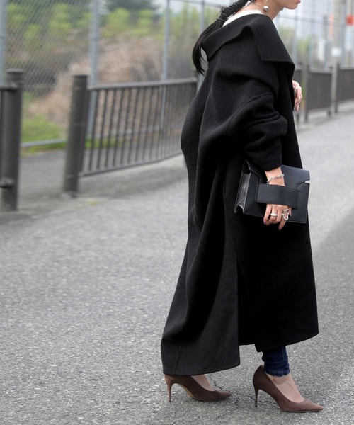 antiqua（アンティカ）の「2wayミニクラッチバッグ（クラッチバッグ・レディース・ブラック・FREE）」の5枚目の写真