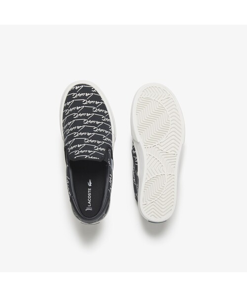LACOSTE(ラコステ)の「ウィンメンズ WIDE LAST SLIP 0121 1(スニーカー・レディース・ブラック/ピンク・23.0cm/24.0cm/22.5cm/23.5cm/24.5cm)」の11枚目の写真