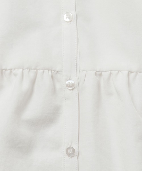 ROPE' PICNIC(ロペピクニック)の「【KIDS】【リンクコーデ】ティアードミニワンピース(ワンピース・キッズ・ブラック/オフホワイト・110/120/130/140)」の9枚目の写真