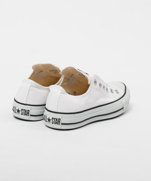CONVERSE ALL STAR（コンバースオールスター）の「CONVERSE ALL STAR SLP 3 OX (コンバース )(ホワイト)(Unisex)(32163790)（スニーカー・メンズ・ホワイト・26/25.5/23.5/25/27/24/24.5/28/27.5/26.5/22.5/22/23）」の6枚目の写真