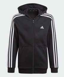 エッセンシャルズ 3ストライプス パーカー [Essentials 3-Stripes Hoodie] アディダス (キッズ／子供用)