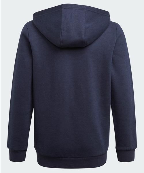 adidas（アディダス）の「エッセンシャルズ 3ストライプス パーカー [Essentials 3-Stripes Hoodie] アディダス (キッズ／子供用)（パーカー・キッズ・ブラック×ホワイト/ダークネイビー/グレー・130/140/150/110/120/160）」の8枚目の写真