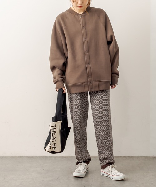 PUAL CE CIN（ピュアルセシン）の「ジャガードパンツ（その他パンツ・レディース・ネイビー/ブラウン/スミクロ・FREE）」の20枚目の写真