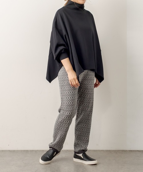 PUAL CE CIN（ピュアルセシン）の「ジャガードパンツ（その他パンツ・レディース・ネイビー/ブラウン/スミクロ・FREE）」の9枚目の写真