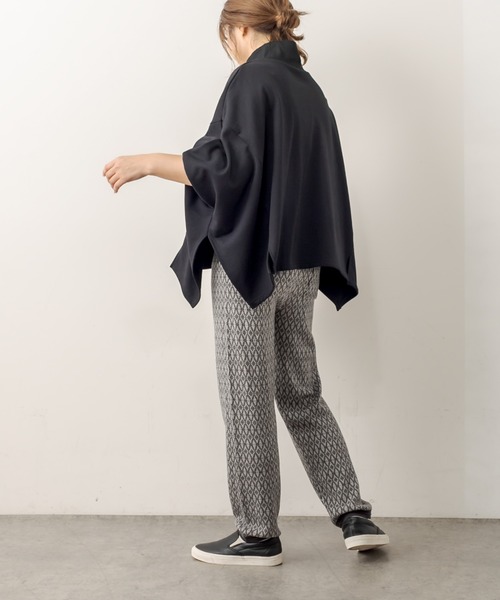 PUAL CE CIN（ピュアルセシン）の「ジャガードパンツ（その他パンツ・レディース・ネイビー/ブラウン/スミクロ・FREE）」の16枚目の写真