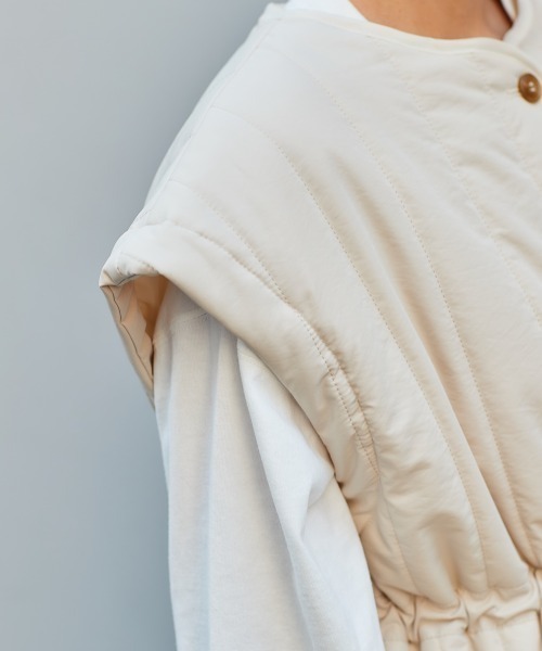 cepo(セポ)の「タテキルティングジャケット 2WAY(その他アウター・レディース・ブラック/オフホワイト/ベージュ/オリーブ・M)」の14枚目の写真