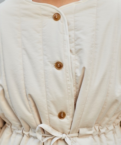 cepo(セポ)の「タテキルティングジャケット 2WAY(その他アウター・レディース・ブラック/オフホワイト/ベージュ/オリーブ・M)」の15枚目の写真