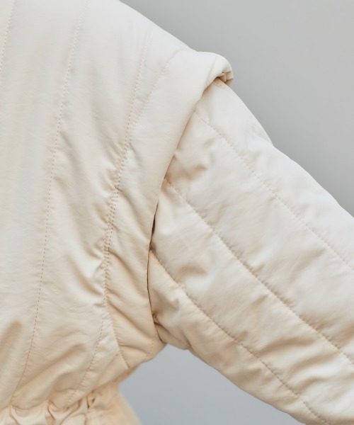 cepo(セポ)の「タテキルティングジャケット 2WAY(その他アウター・レディース・ブラック/オフホワイト/ベージュ/オリーブ・M)」の17枚目の写真