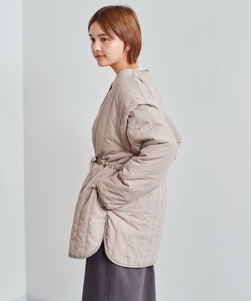 cepo(セポ)の「タテキルティングジャケット 2WAY(その他アウター・レディース・ブラック/オフホワイト/ベージュ/オリーブ・M)」の21枚目の写真