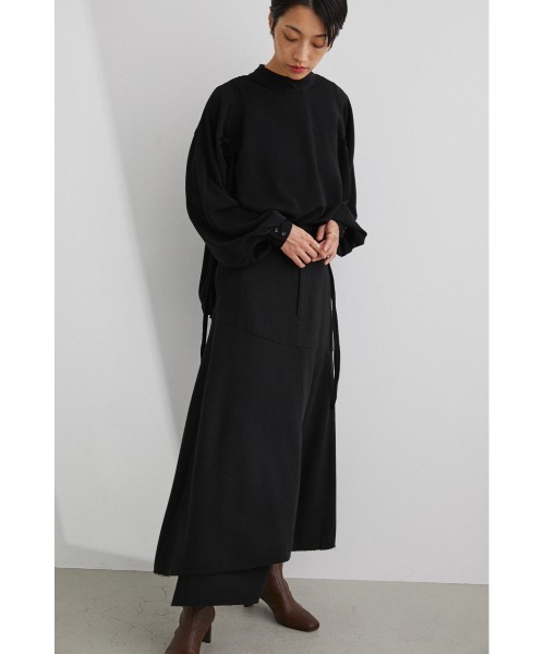 STYLEMIXER(スタイルミキサー)の「ミックスツイードアシンメトリースカート(スカート・レディース・ブラック/ライトブラウン・X-SMALL/MEDIUM/SMALL)」の3枚目の写真