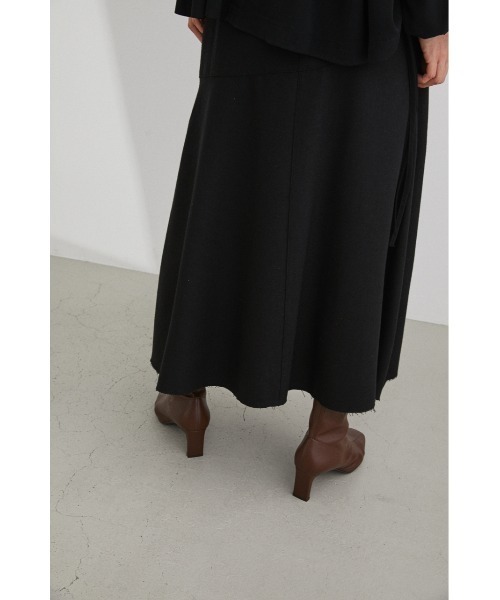 STYLEMIXER(スタイルミキサー)の「ミックスツイードアシンメトリースカート(スカート・レディース・ブラック/ライトブラウン・X-SMALL/MEDIUM/SMALL)」の12枚目の写真