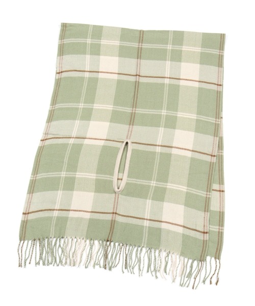 studio CLIP（スタディオクリップ）の「着れちゃうストール21（ストール/ショール・レディース・グレー/その他1/イエロー/オフホワイト/ベージュ/グリーン/ライトグリーン/オレンジ・FREE）」の10枚目の写真