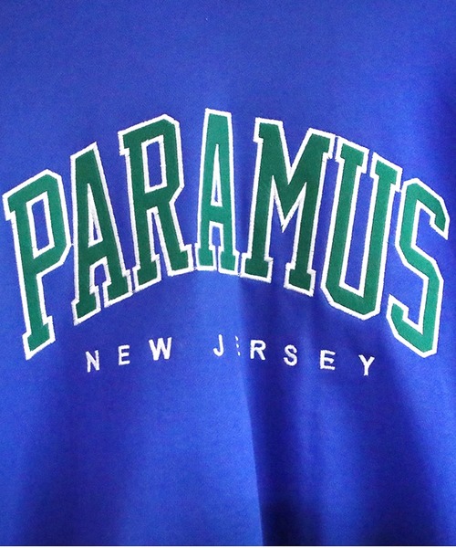 ROOPTOKYO（ループトウキョウ）の「PARAMUS MINNESOTA 配色刺繍 カレッジロゴ クルーネックスウェット トレーナー（スウェット・レディース・ホワイト/ホワイト系その他/ブラック/ブラック系その他/グレー/グリーン/グリーン系その他/ブルー/ブルー系その他/パープル/パープル系その他/ピンク系その他・FREE）」の15枚目の写真