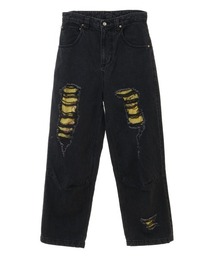 PINK HOUSE（ピンクハウス）の「Damaged denimu pants（デニムパンツ）」