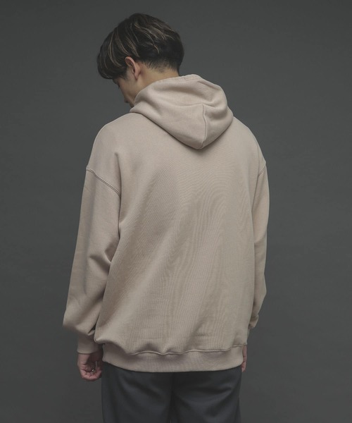 SENSE OF PLACE by URBAN RESEARCH（センスオブプレイスバイアーバンリサーチ）の「『別注』TeddyBear×SENSE OF PLACE　テディベアウラキモウスウェットC（パーカー・メンズ・ブラック/ベージュ/オレンジ・MEDIUM/LARGE）」の16枚目の写真