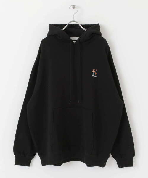 SENSE OF PLACE by URBAN RESEARCH（センスオブプレイスバイアーバンリサーチ）の「『別注』TeddyBear×SENSE OF PLACE　テディベアウラキモウスウェットC（パーカー・メンズ・ブラック/ベージュ/オレンジ・MEDIUM/LARGE）」の19枚目の写真