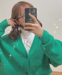 8(eight) | ざっくり畦編みカーディガン(カーディガン/ボレロ)