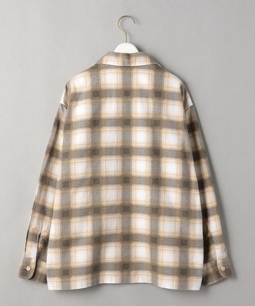 UNUSED（アンユーズド）の「＜UNUSED＞チェック シャツ Ψ（シャツ/ブラウス・レディース・ベージュ・0）」の8枚目の写真