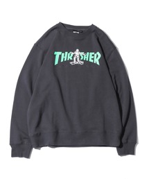 別注:THRASHER/スラッシャー GONZ MAGロゴ ロゴスウェット